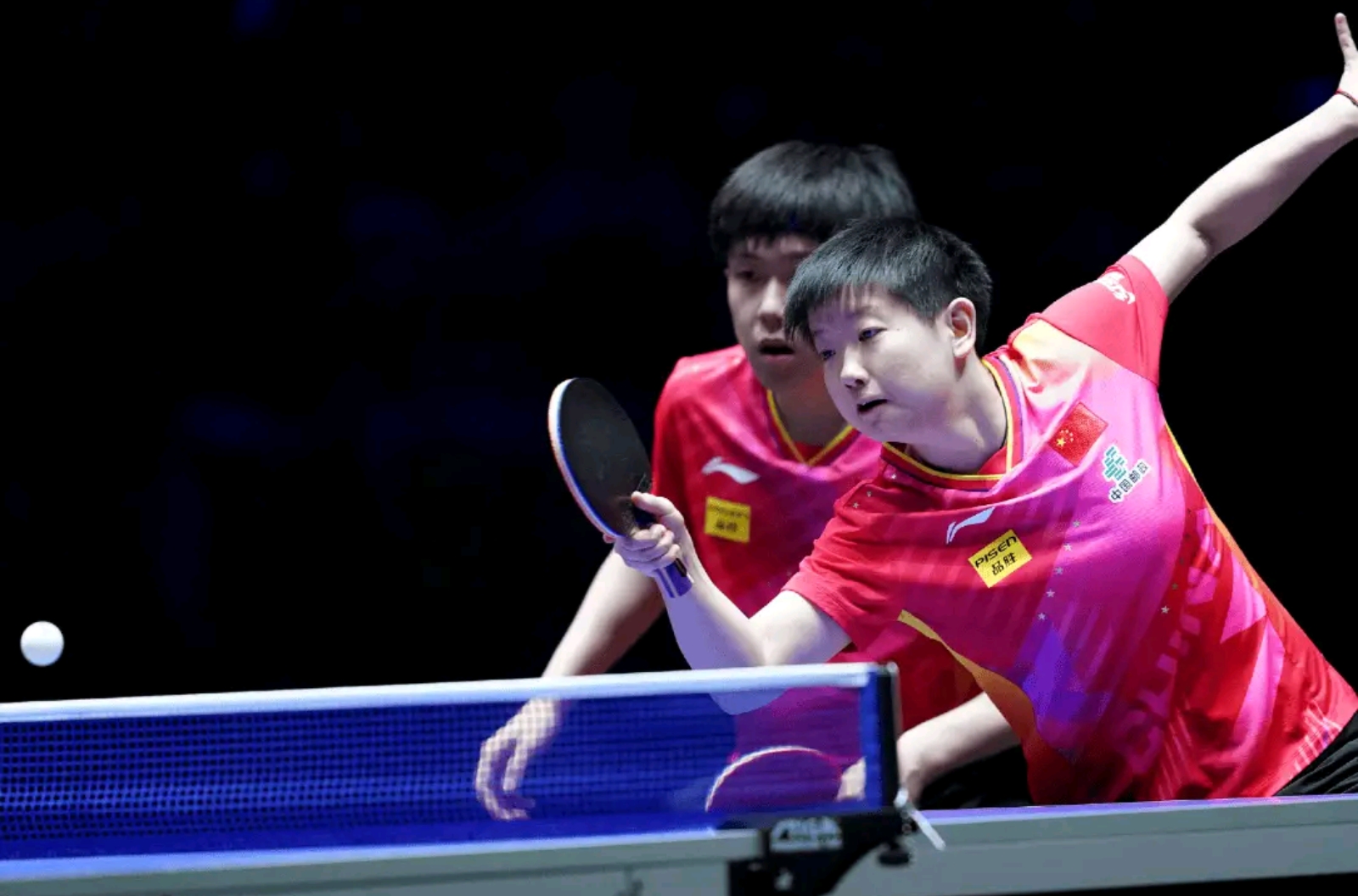中国乒乓球队险胜韩国乒乓球队，波尔送出助攻的简单介绍