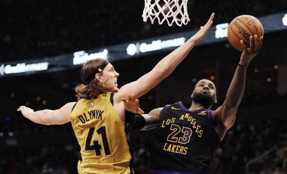 德国男篮完胜湖人，詹姆斯制霸全场