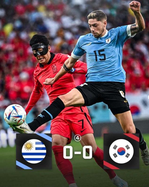 包含乌拉圭碾压韩国，哈弗茨扛起全队的词条