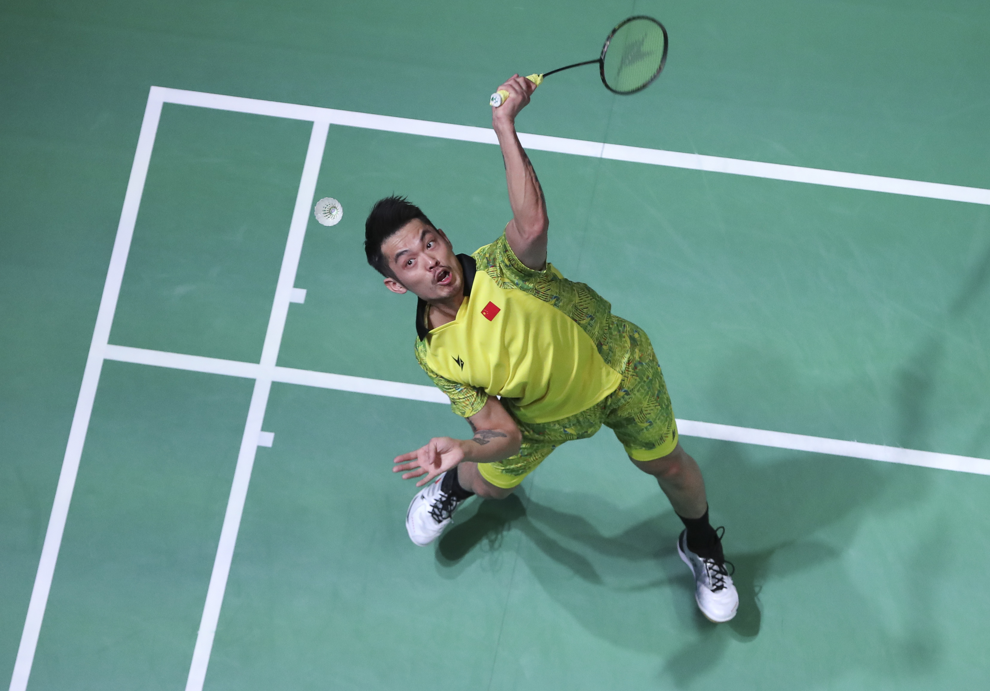 丹麦羽毛球队逆转印尼羽毛球队，林丹高光表现